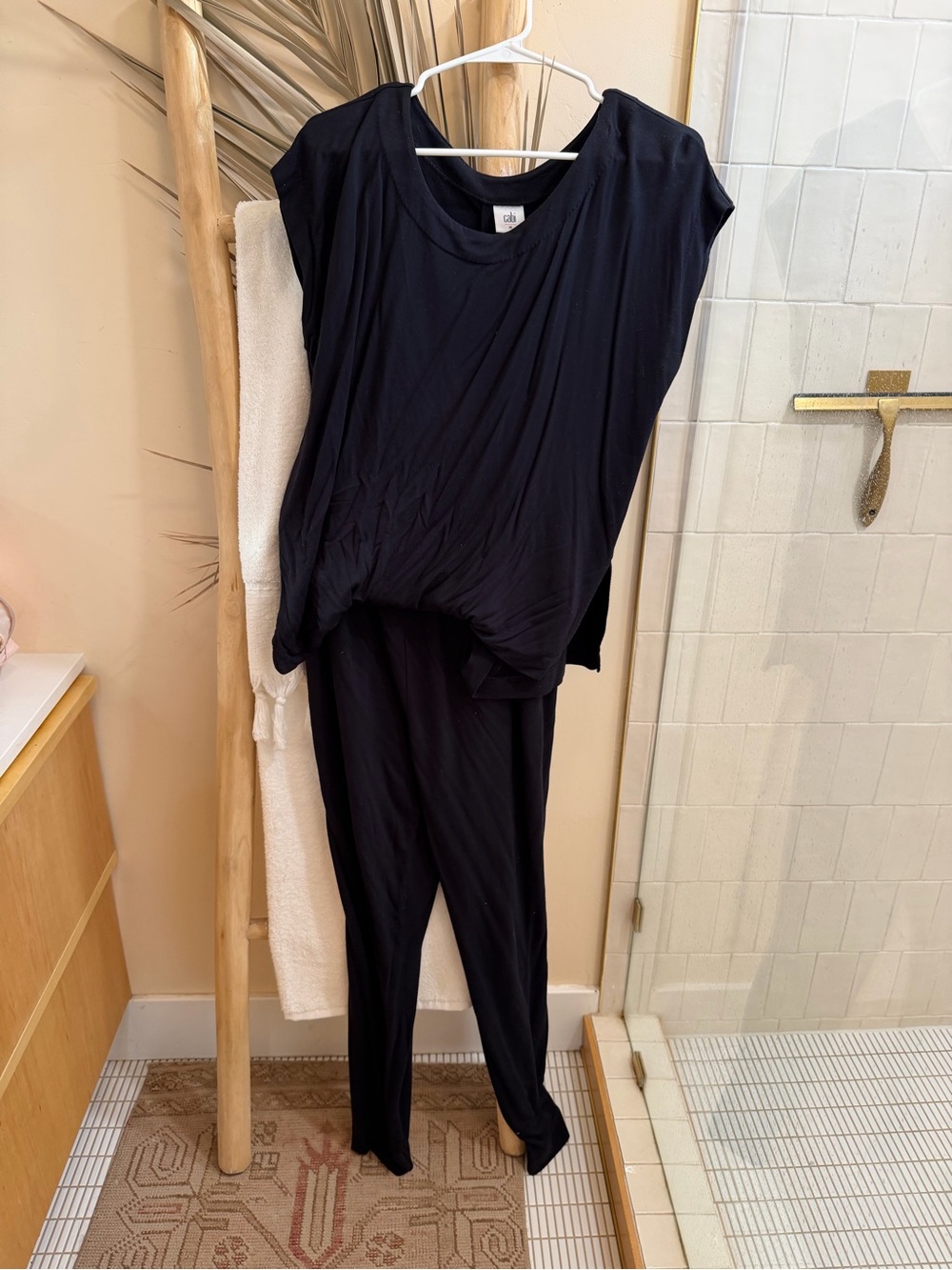 Women's CABI Black Jumpsuit - Comfortable Everyday Style Size M